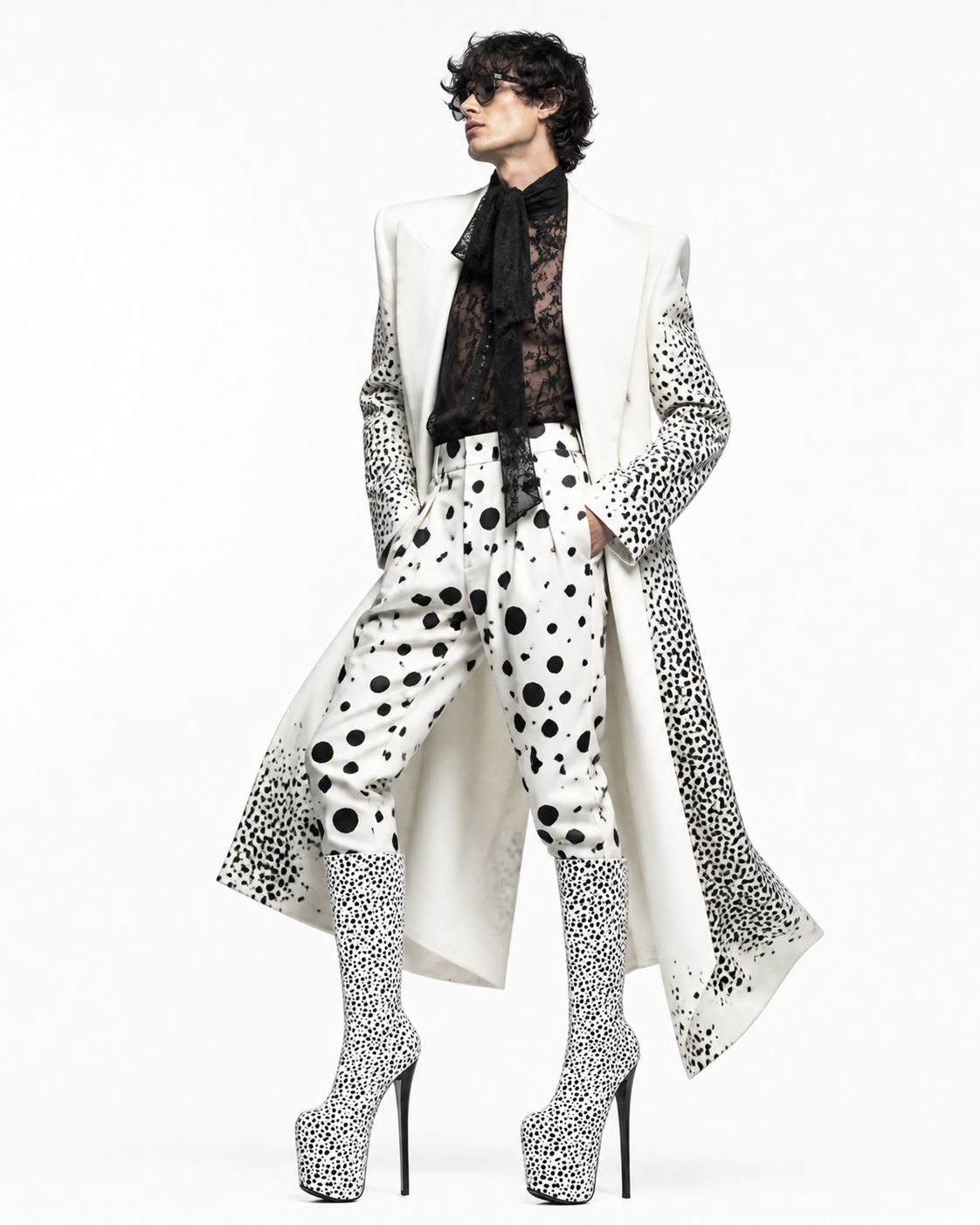 Extreme Platform Animal Printed Knee-High Boots - Heelure™