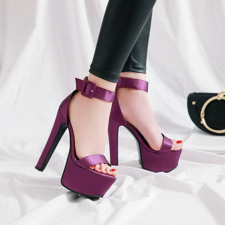 Platform Heels For Men With Ankle Strap
