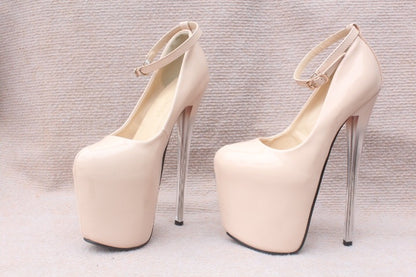 Ultra-High Stiletto Heels for Men