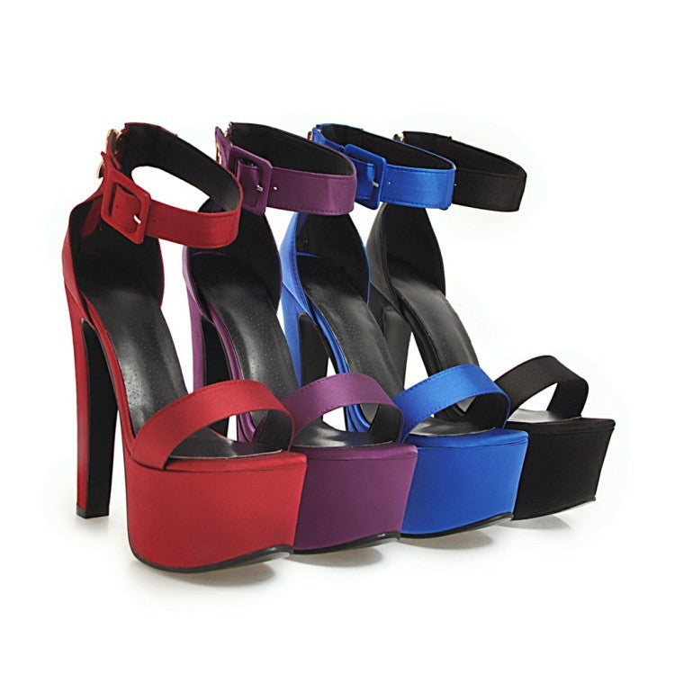 Platform Heels For Men With Ankle Strap