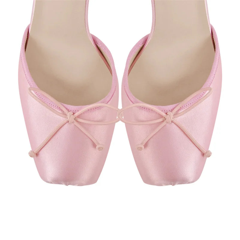 Satiné Ankle Strap Stiletto Sandals by Heelure™