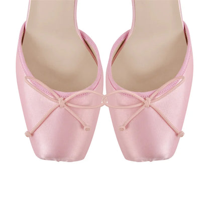 Satiné Ankle Strap Stiletto Sandals by Heelure™