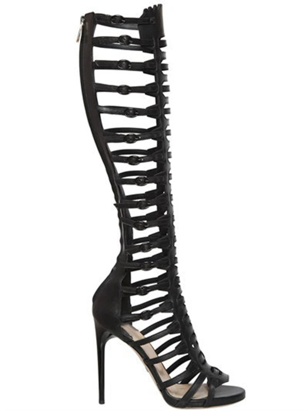Strappy Gladiator Sandal High Heels For Men | Large Size Heels