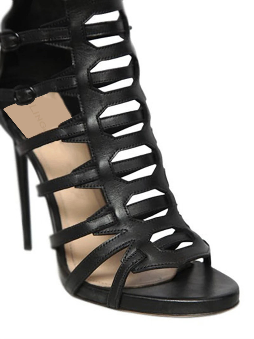 Strappy Gladiator Sandal High Heels For Men | Large Size Heels