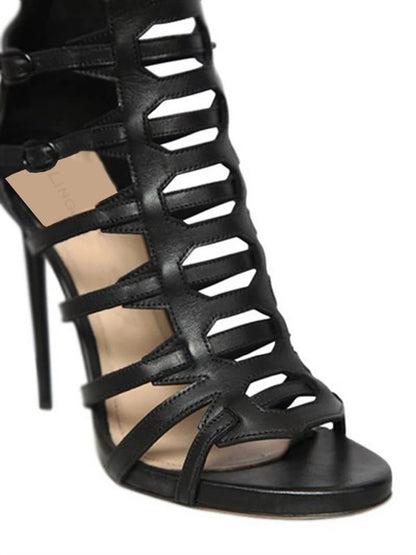 Strappy Gladiator Sandal High Heels For Men | Large Size Heels