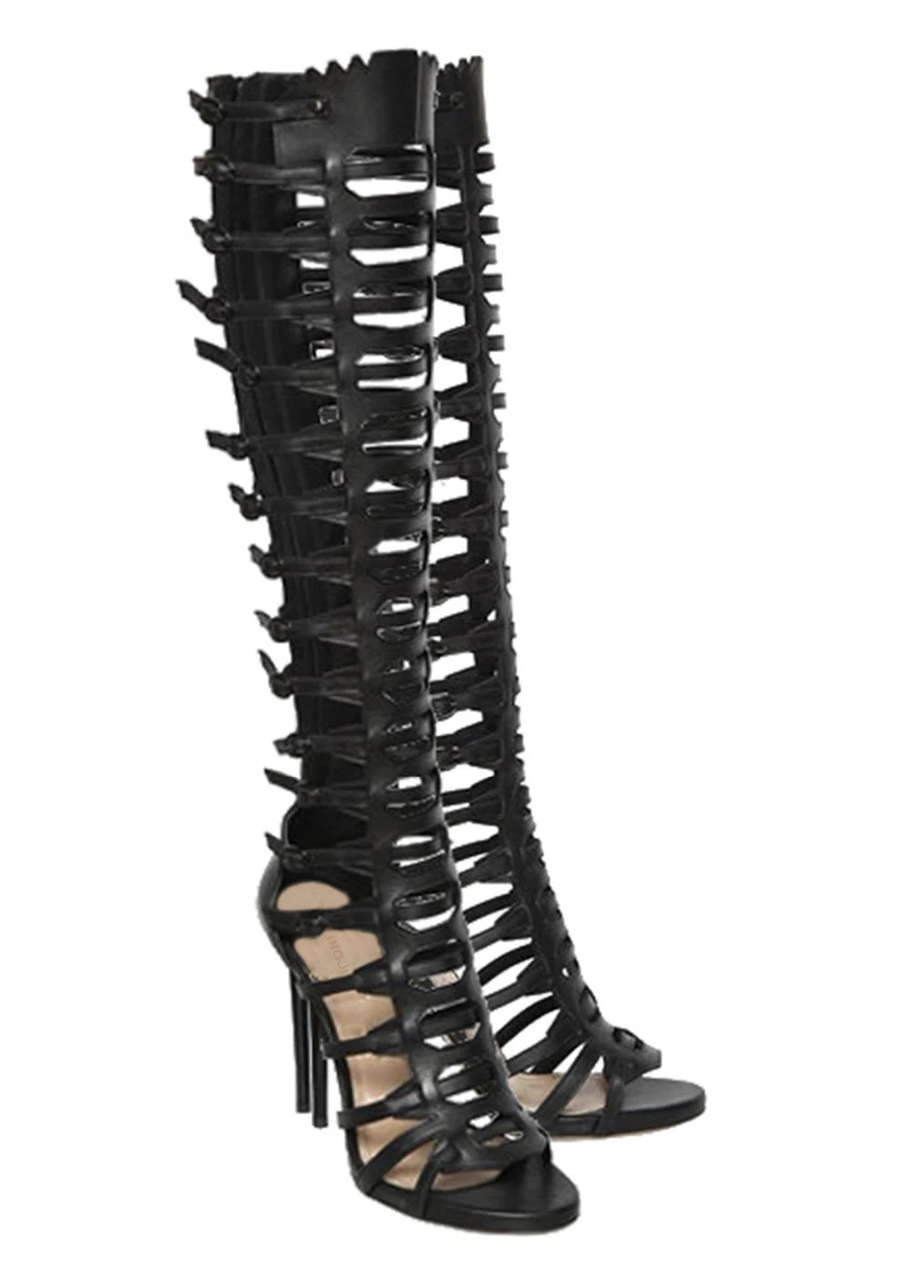 Strappy Gladiator Sandal High Heels For Men | Large Size Heels