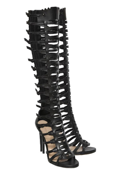 Strappy Gladiator Sandal High Heels For Men | Large Size Heels