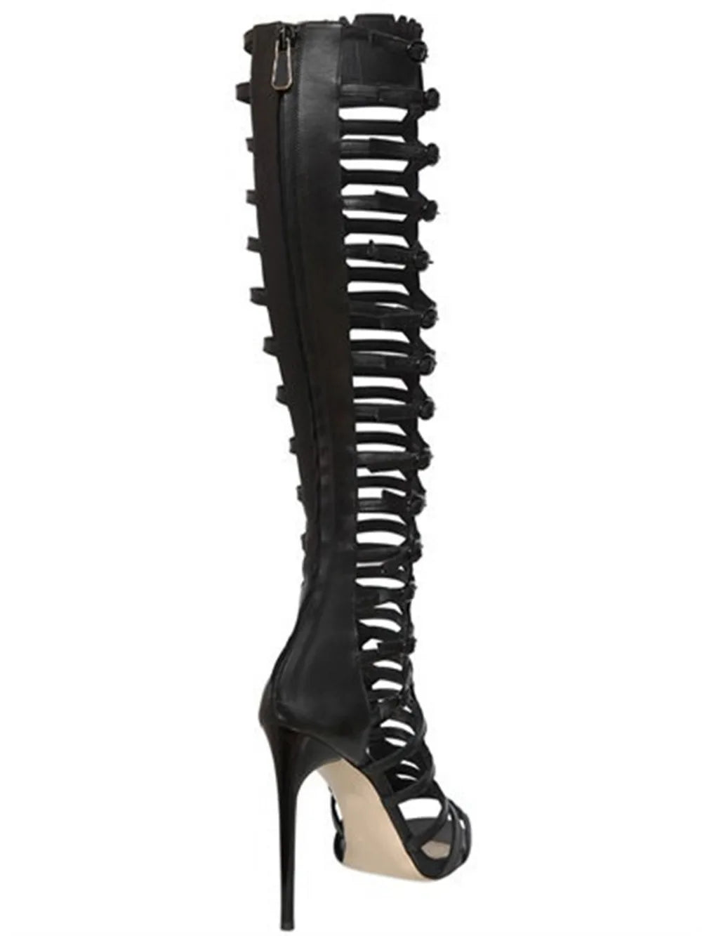 Strappy Gladiator Sandal High Heels For Men | Large Size Heels