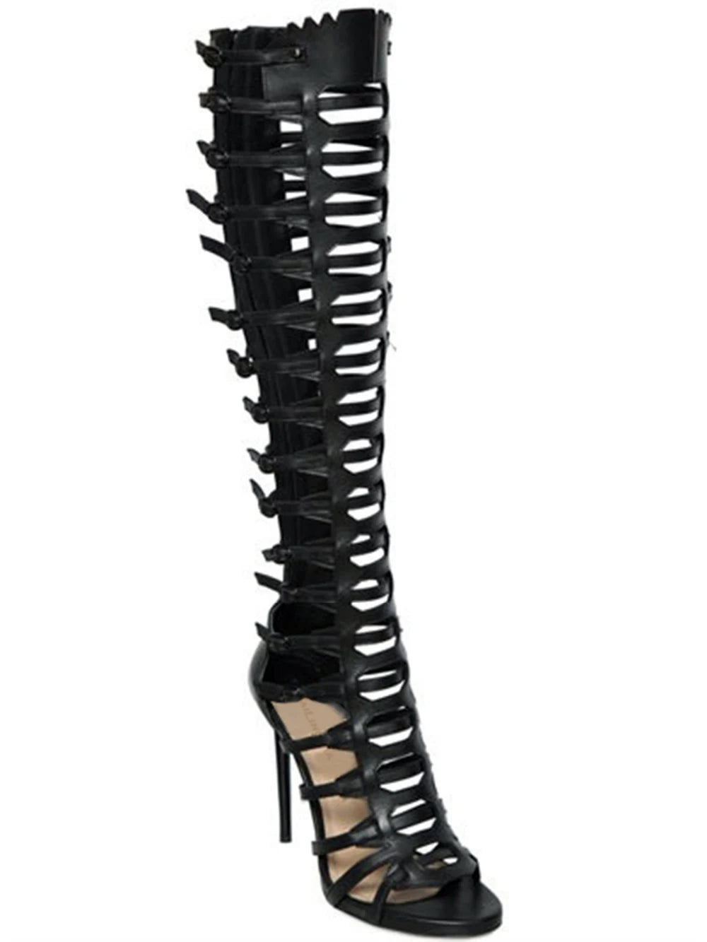 Strappy Gladiator Sandal High Heels For Men | Large Size Heels