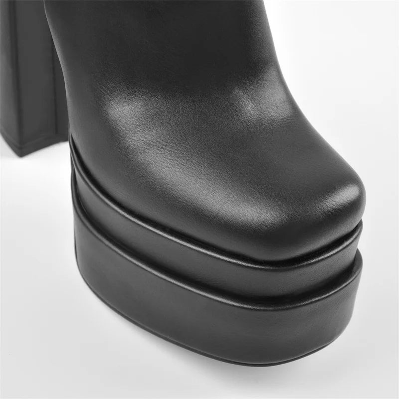 large-size-platform-block-heeled-boots