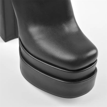 large-size-platform-block-heeled-boots