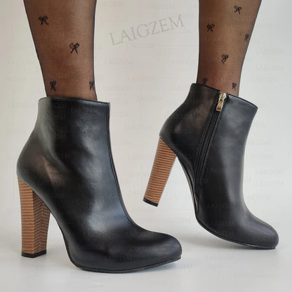 Ankle High Heel Boots For Men | Luxury Mens Heels