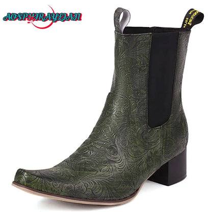 Comfortable Cowboy Heels For Men