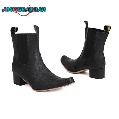 Comfortable Cowboy Heels For Men