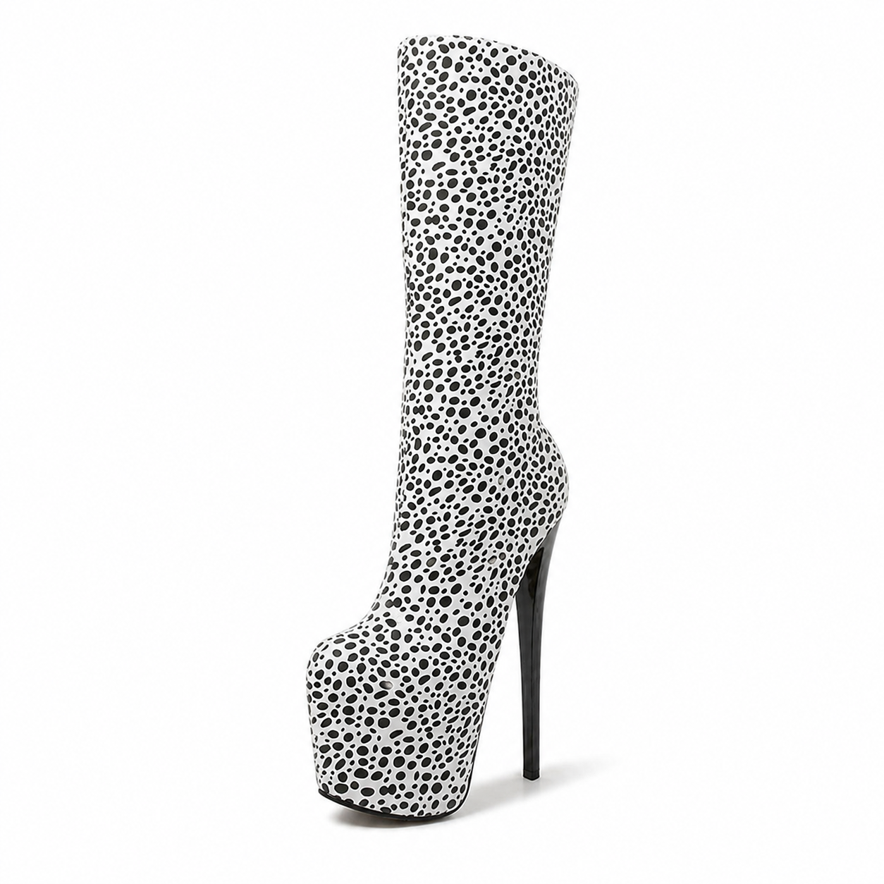Extreme Platform Animal Printed Knee-High Boots - Heelure™