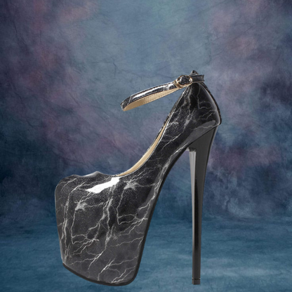 Crossdresser Stiletto Heels For Men! | Platform Pumps W/ Ankle Straps