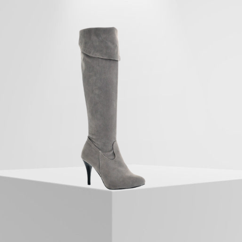 European And American Stiletto Side Zipper High-heel Knight Boots