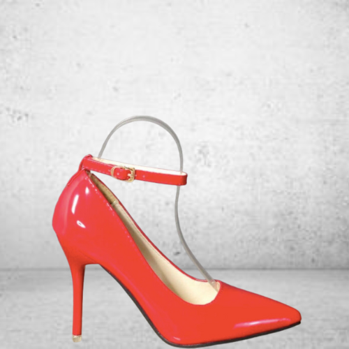 High Heels For Men | Ankle Strap Stiletto Pump With Pointed Toe