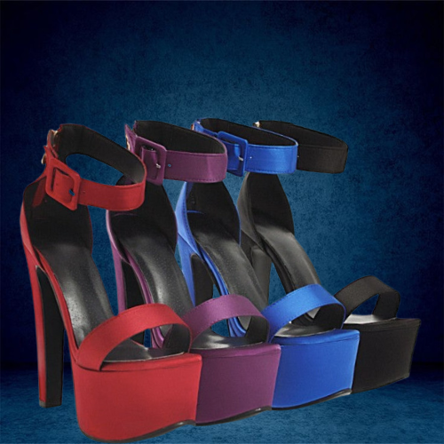 Platform Heels For Men With Ankle Strap