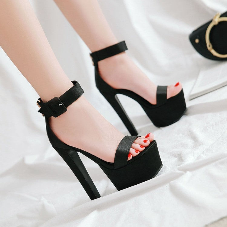 Platform Heels For Men With Ankle Strap