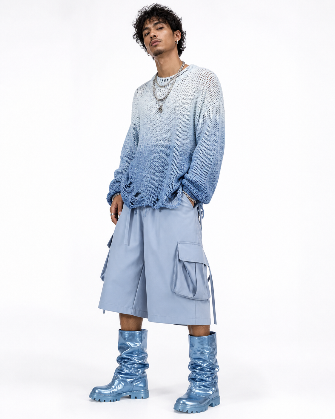 Fold-Over Platform Boots with Chunky Sole - Heelure™
