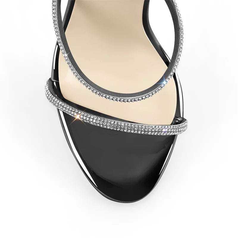 Minimal Ankle Strap Stiletto Sandals High Heels - Heelure™