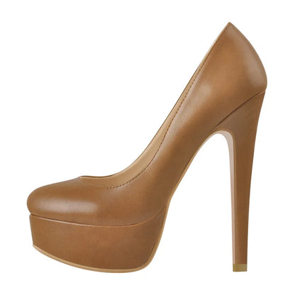 stiletto platform heels
