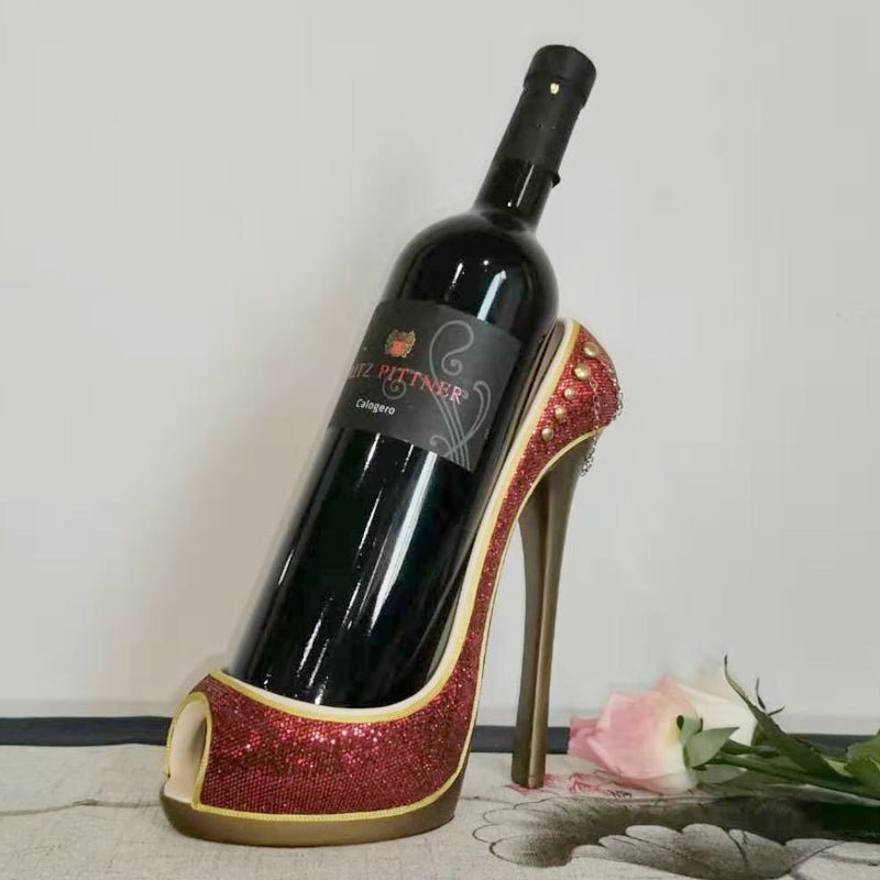 High Heel Wine Bottle Holder - Heels For Men