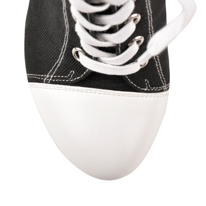 Canvas High Heels For Men | Large Size Mens Heels