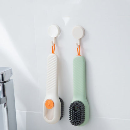 High Heel Cleaning Brush With Soap Dispenser